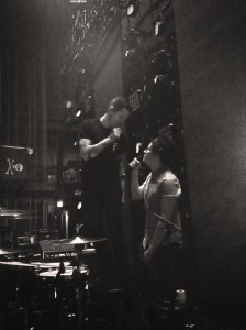 During soundcheck, Andy and Patrick sang "Save Rock and Roll" to each other. It was just as sweet as you might imagine.