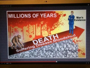 Ken Ham's explanation of evolution